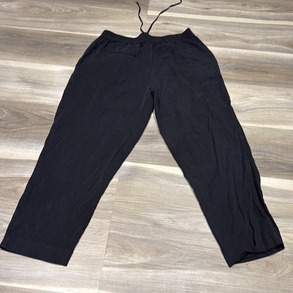 MNG Mango black loose fit jogger style pants size small - Picture 4 of 6